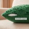 St Patricks Day Pillow Covers 18 x 18 inch Set of 2 3D Embroidered Shamrock Pillow Soft Plush Faux Fur St Patricks Day Decorations for SOFE Bedding Holiday